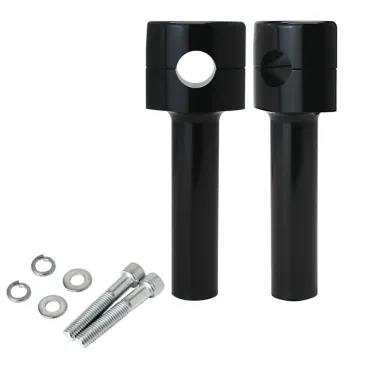 Představce řídítek 15cm pro Harley Davidson Dyna / Softail / Touring - černé