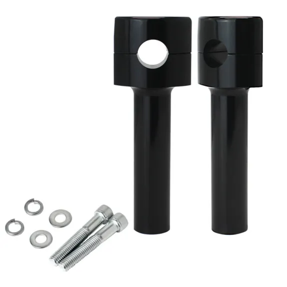 Představce řídítek 15cm pro Harley Davidson Dyna / Softail / Touring - černé