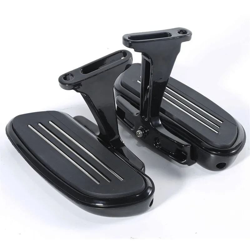 Platny spolujezdce s držáky pro Harley Davidson Touring modely 1993-2024 - černé