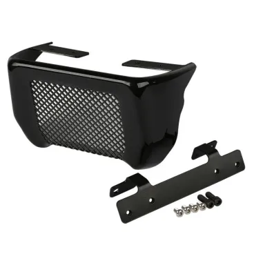 Černý kryt chladiče oleje pro Harley Davidson Touring 2017+