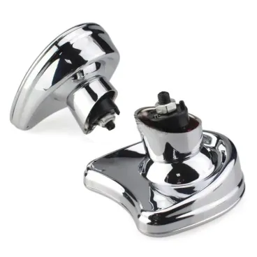 Vnitřní zpětná zrcátka do kapotáže Harley Davidson Touring 2014–2024 - chrom