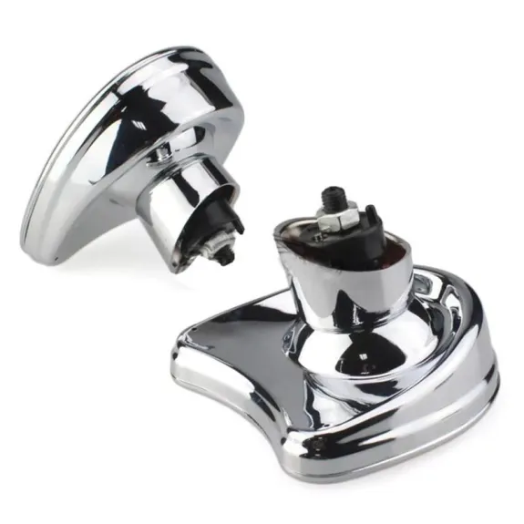 Vnitřní zpětná zrcátka do kapotáže Harley Davidson Touring 2014–2024 - chrom