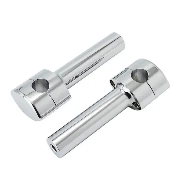 Představce řídítek 10cm pro Harley Davidson Dyna / Softail / Touring - chromované