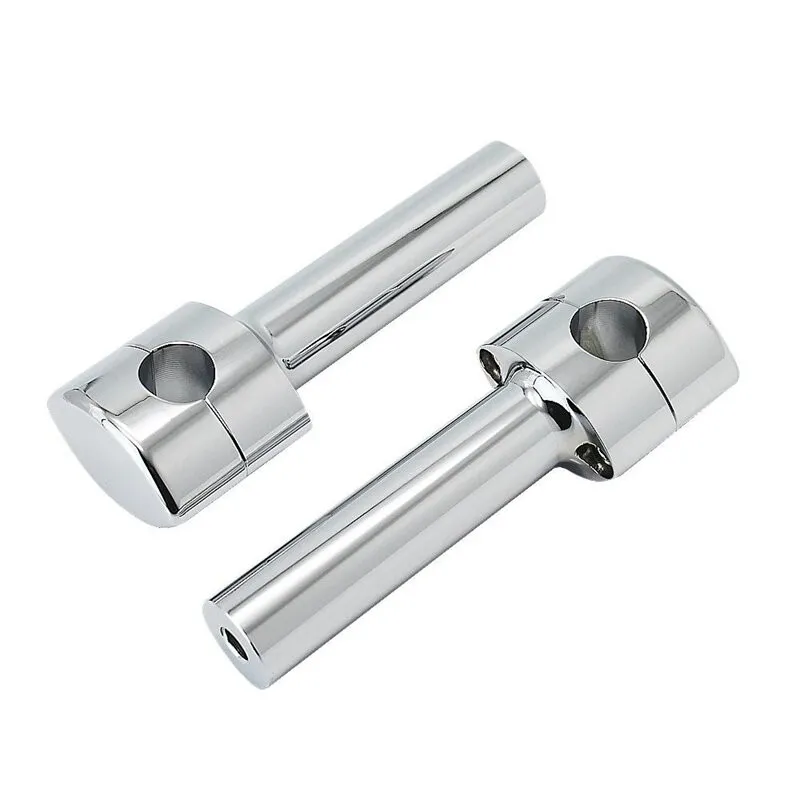 Představce řídítek 10cm pro Harley Davidson Dyna / Softail / Touring - chromované