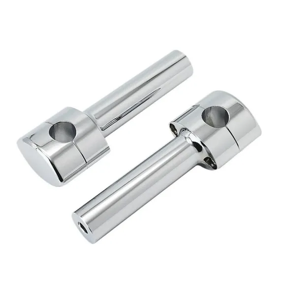 Představce řídítek 10cm pro Harley Davidson Dyna / Softail / Touring - chromované