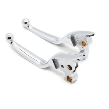 Chromovaná brzdová a spojková páčka pro brzdová a spojková packa pro Harley Davidson Touring / Trike 2008-2013
