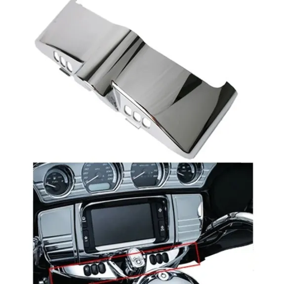 Kryt přepínačů pro Harley Davidson Touring modely 2014-2025 - chromovaný