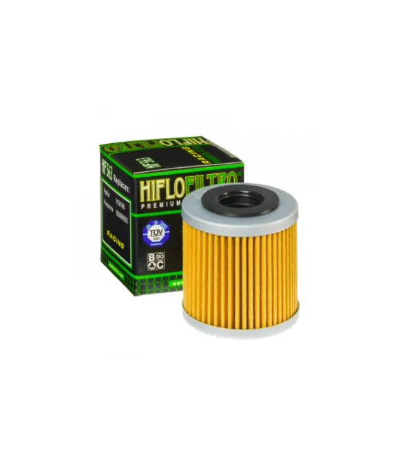 Hiflofiltro HF563 olejový filtr pro motocykly Aprilia, Husqvarna