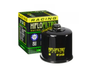 Hiflofiltro HF204RC racing olejový filtr s maticí