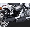 Vance & Hines výfuk TWIN SLASH 3″ SLIP-ONS BLACK Harley-Davidson