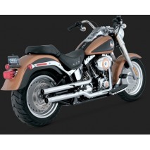 Chromovaný Vance & Hines výfuk STRAIGHTSHOTS HS SLIP-ONS Harley-Davidson